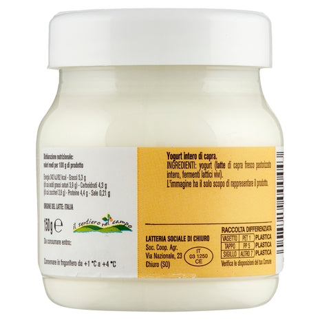 Iaurt Natural din Lapte de Capră, 150g