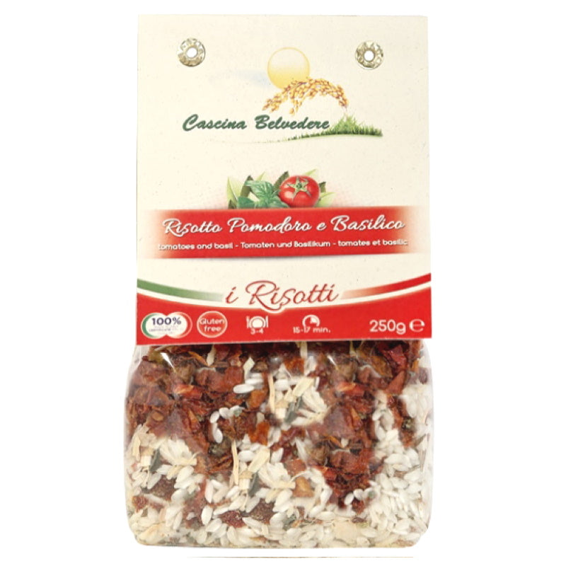 Risotto cu Roșii și Busuioc ECO, 250g