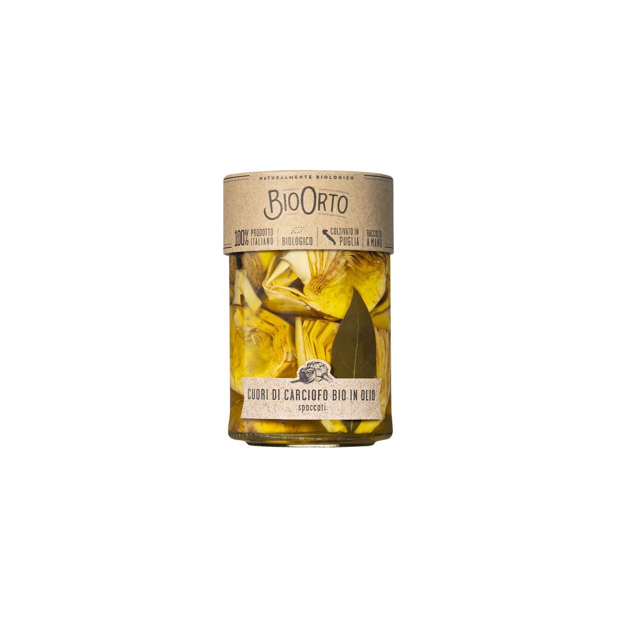 Inimi de Anghinare Jumătăți în Ulei ECO, 350g