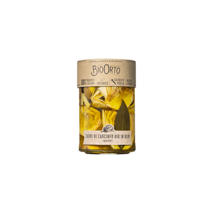 Inimi de Anghinare Jumătăți în Ulei ECO, 350g