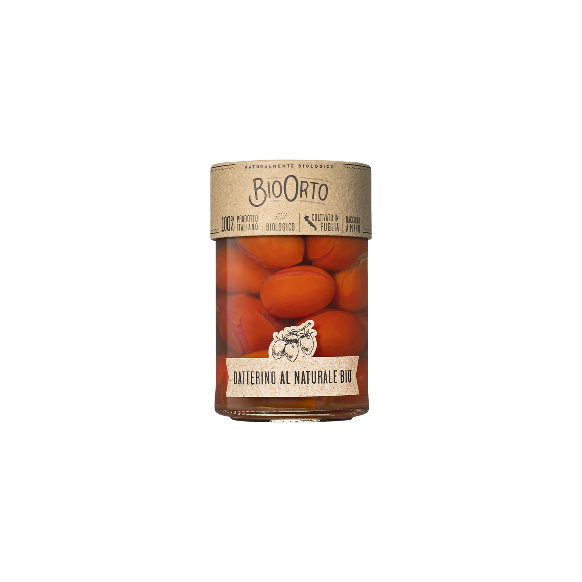 Roșii Datterino Galbene ECO în Saramură, 360g