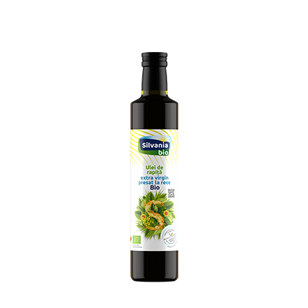 Ulei de Rapiță Presat la Rece ECO 500ml, Silvania Bio