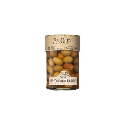 Măsline Peranzana cu Sâmburi în Saramură ECO, 350g