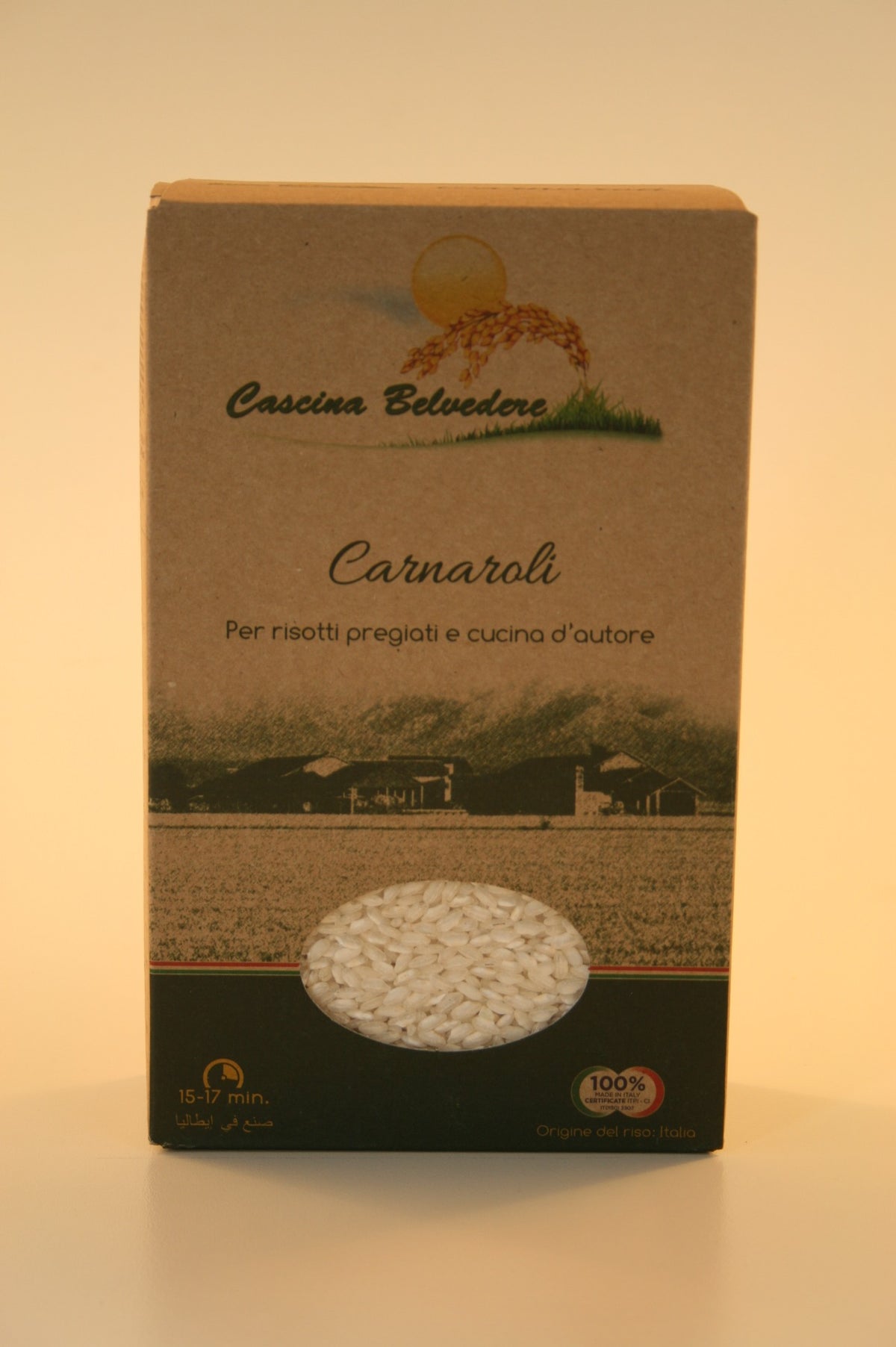 Orez Carnaroli pentru Risotto ECO, 500g