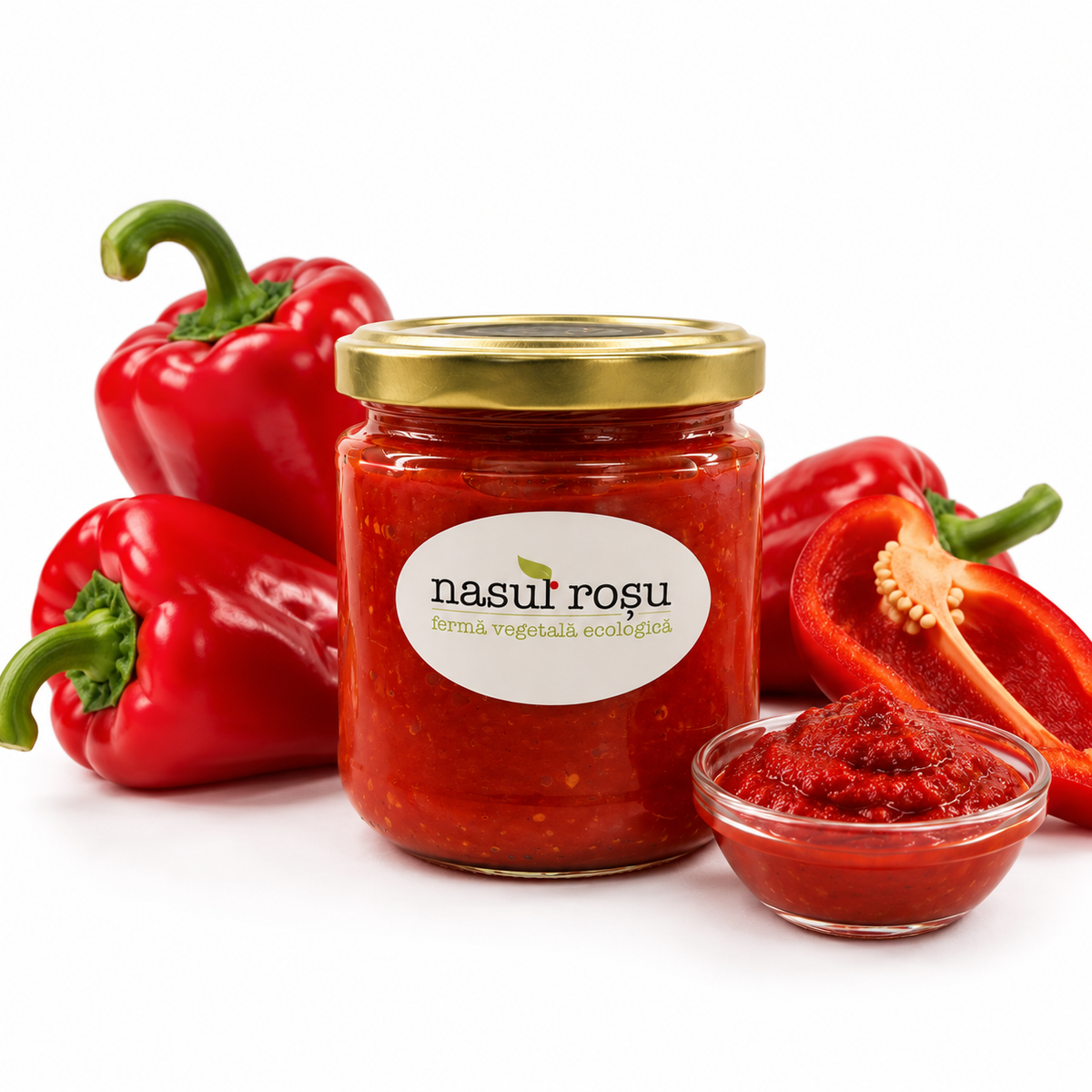 Pastă de ardei capia pentru gătit Nasul Roșu, 200ml