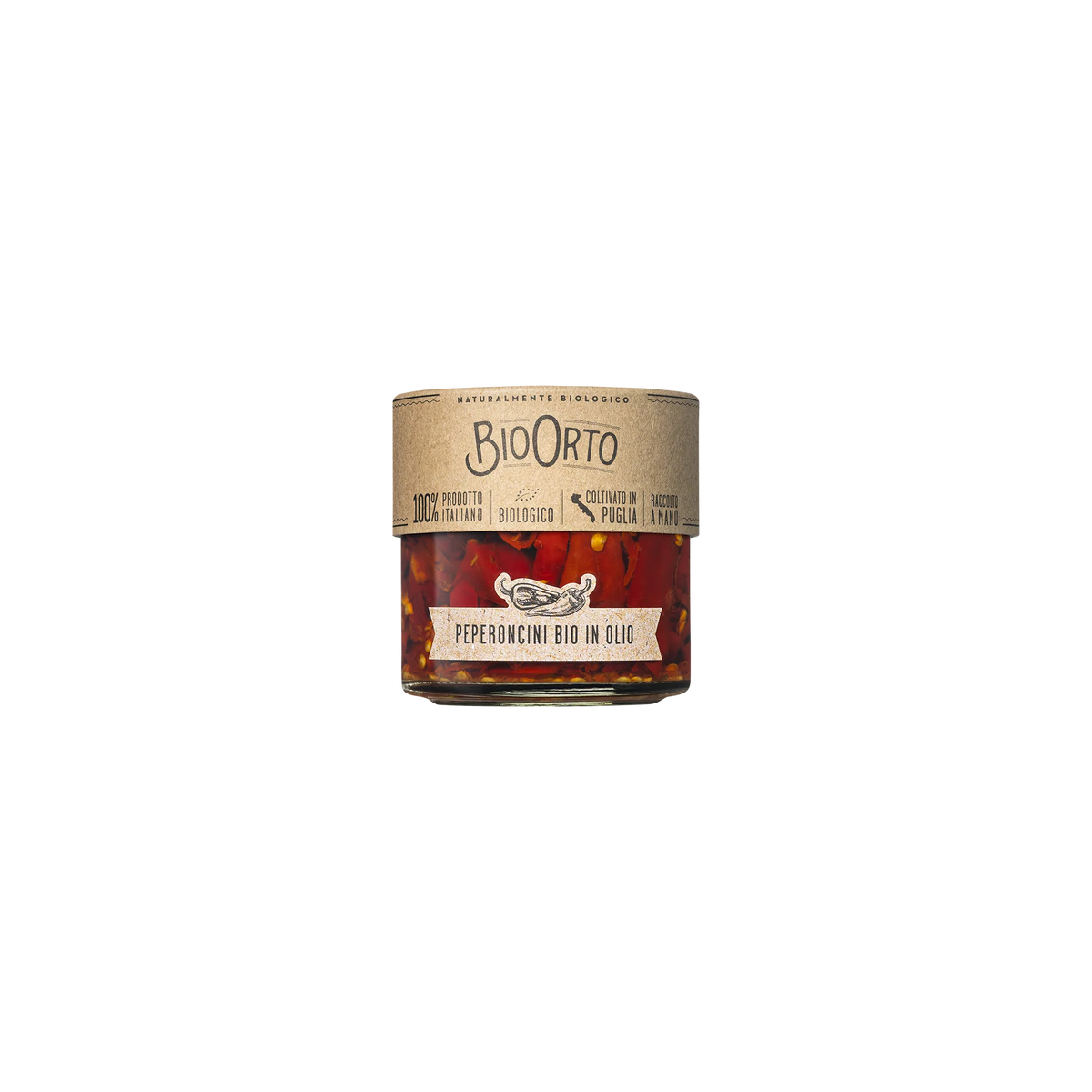 Ardei Iute Feliat în Ulei de Măsline ECO, 175g