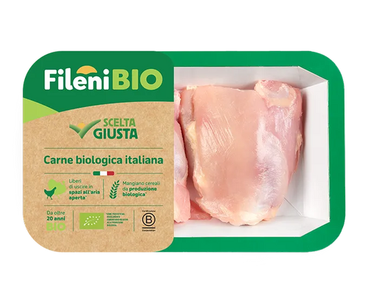 Pulpe Dezosate de Pui fără Piele BIO – Fileni
