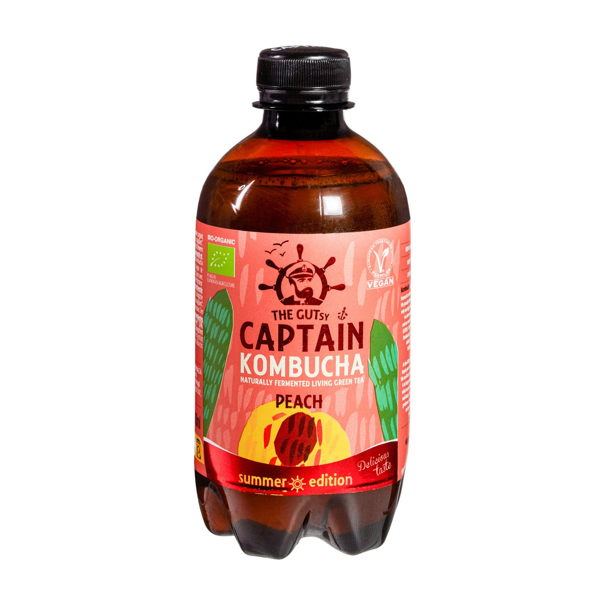 Kombucha Piersică ECO, 400ml