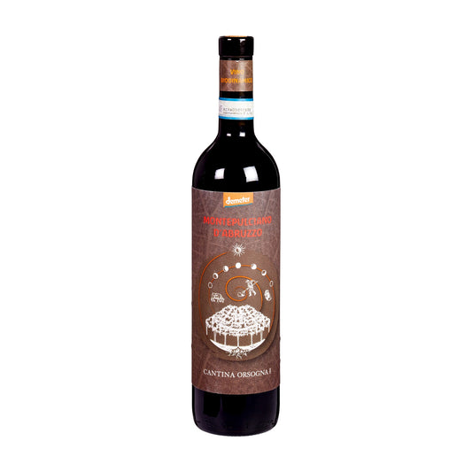 Vin Roșu Montepulciano d'Abruzzo DOP ECO & Demeter, 750ml