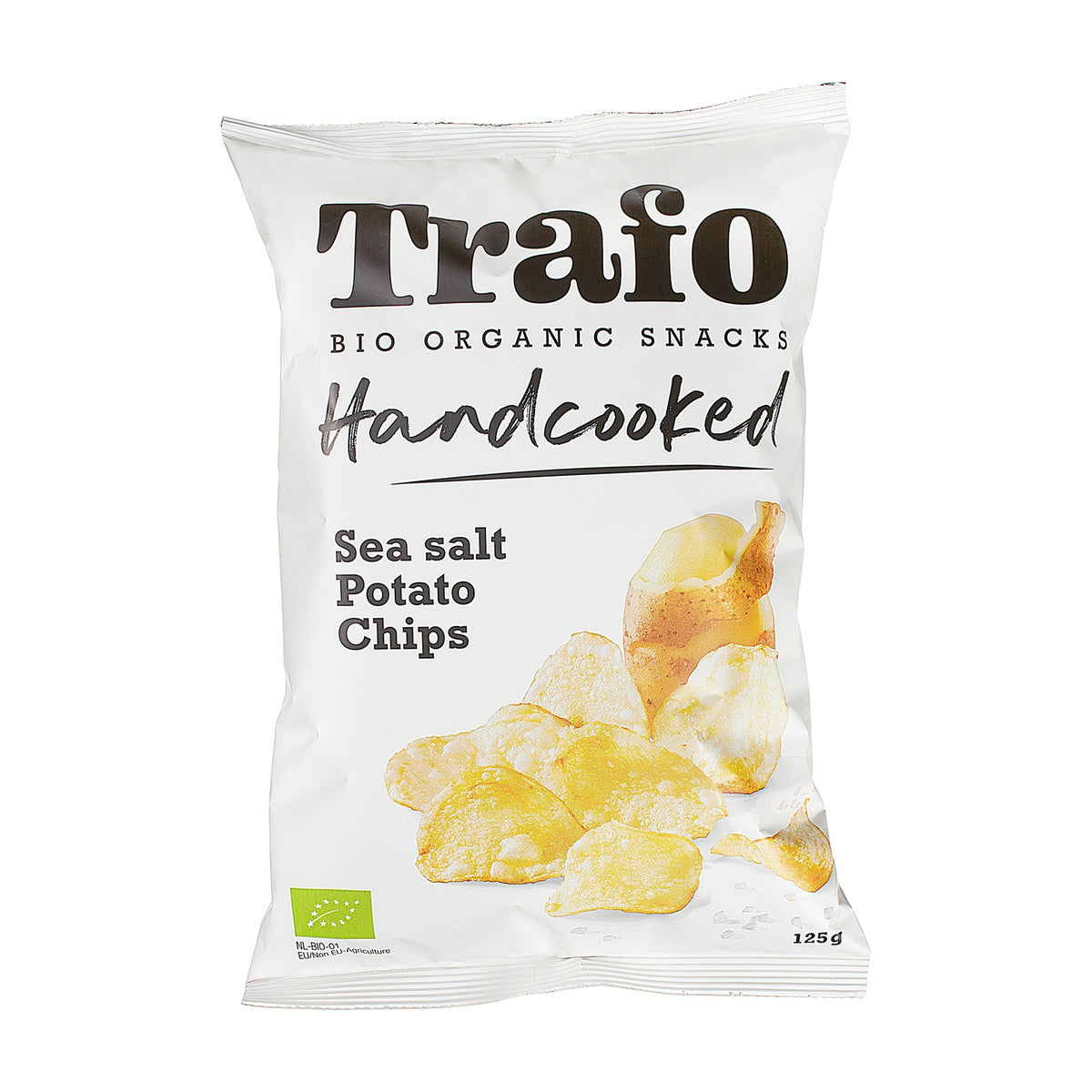 Chipsuri de Cartofi cu Sare de Mare ECO, 125g