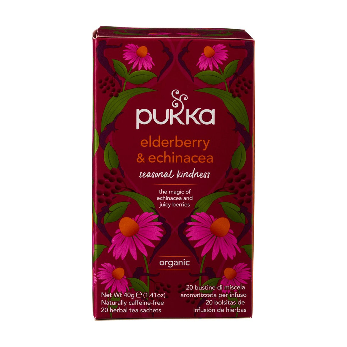 Ceai cu Soc și Echinacea ECO, 20 Plicuri