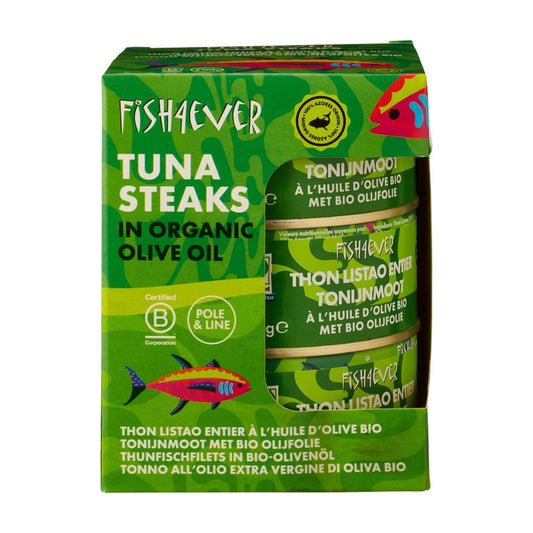Ton Steak în Ulei de Măsline, Pachet 3 x 160g