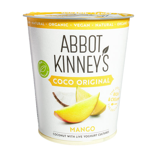 Alternativă Vegetală la Iaurt cu Mango, Cocos ECO, 350g