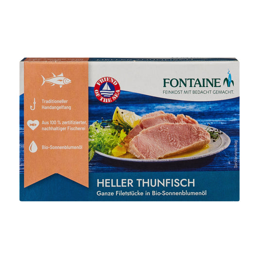 Conservă de Ton în Ulei de Floarea-Soarelui ECO, 120g