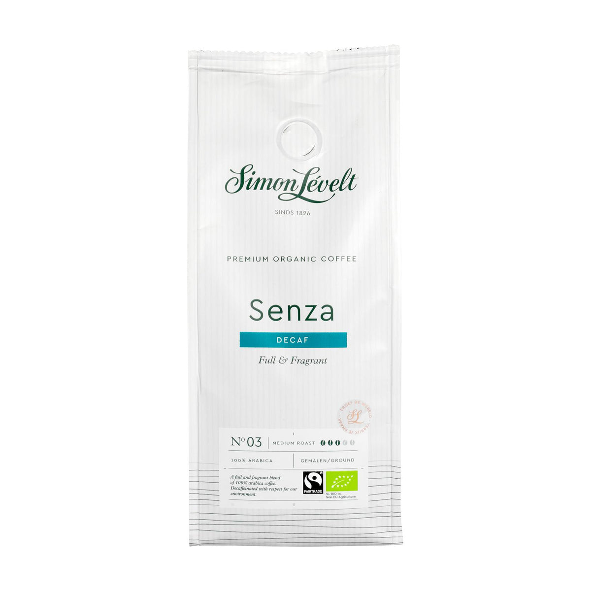 Cafea Măcinată fără Cofeină ECO, 250g