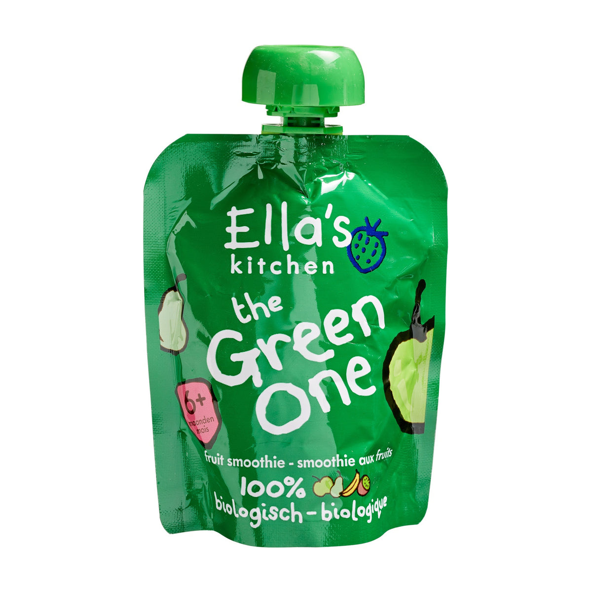 Piure Smoothie Fructe Verzi ECO (6+ luni), 90g