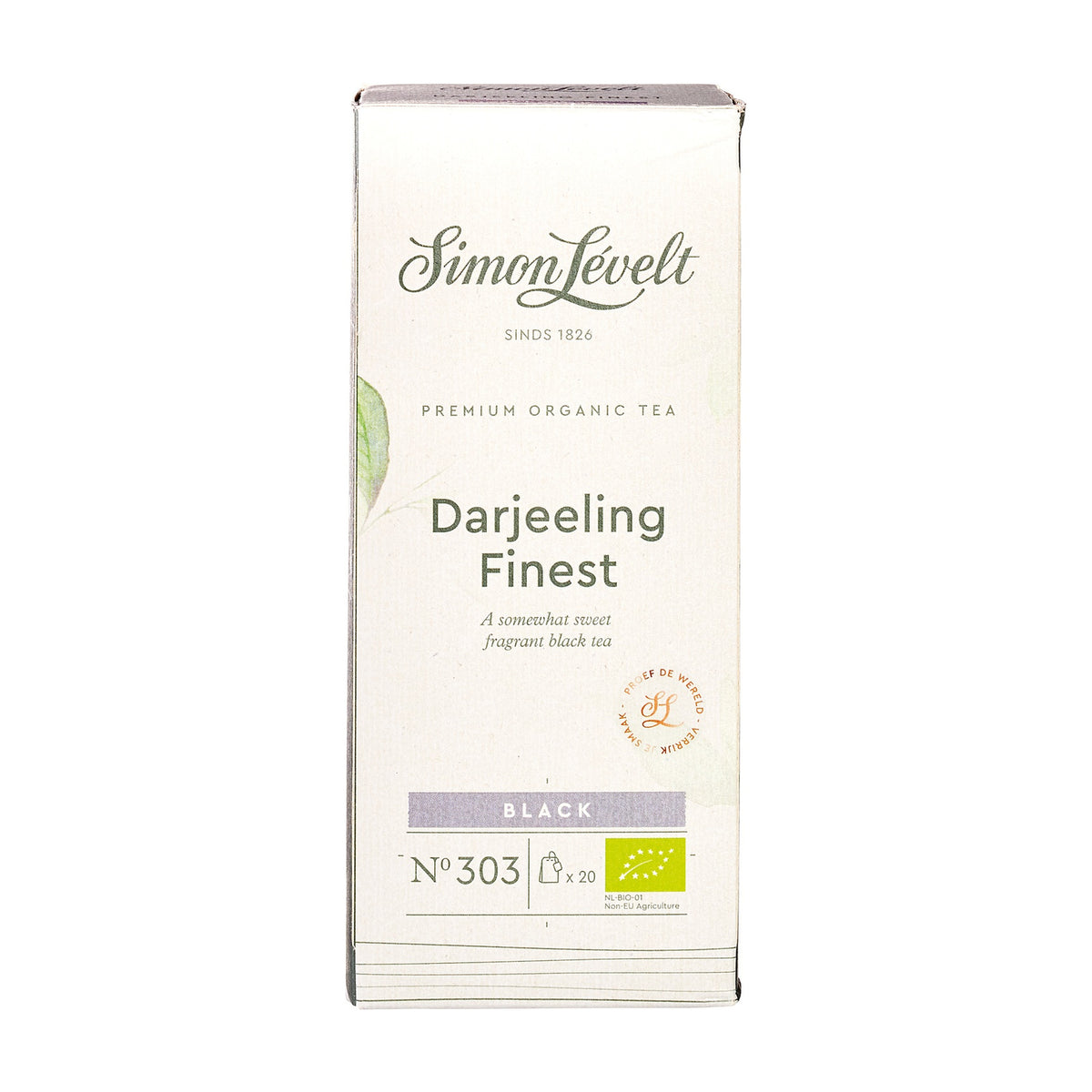 Ceai Negru Darjeeling Finest ECO, 20 Plicuri