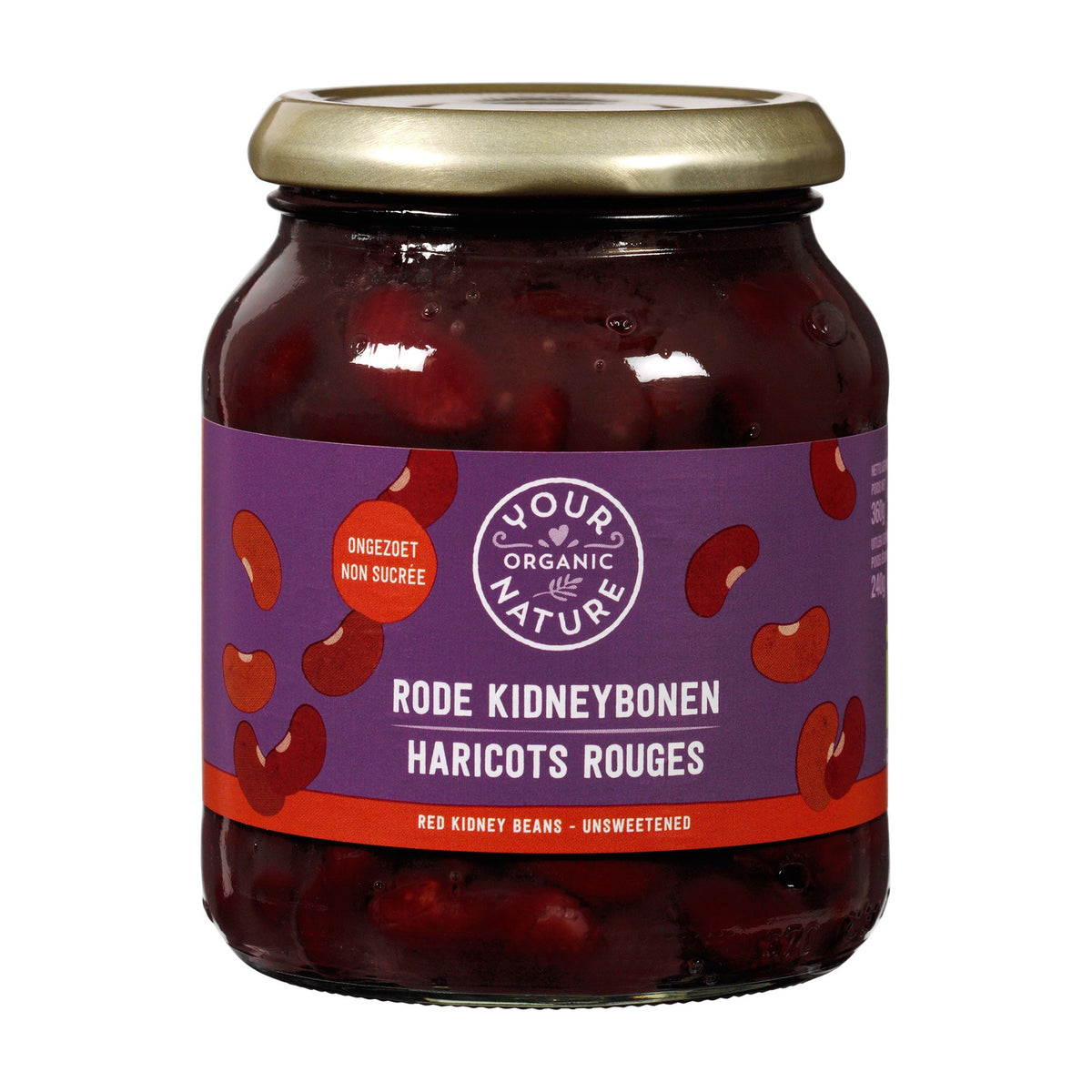 Fasole Roșie Kidney la Borcan ECO, 360g