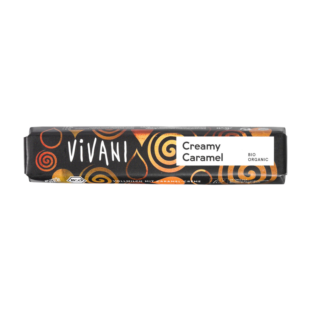 Ciocolată cu Lapte și Cremă de Caramel ECO, 40g