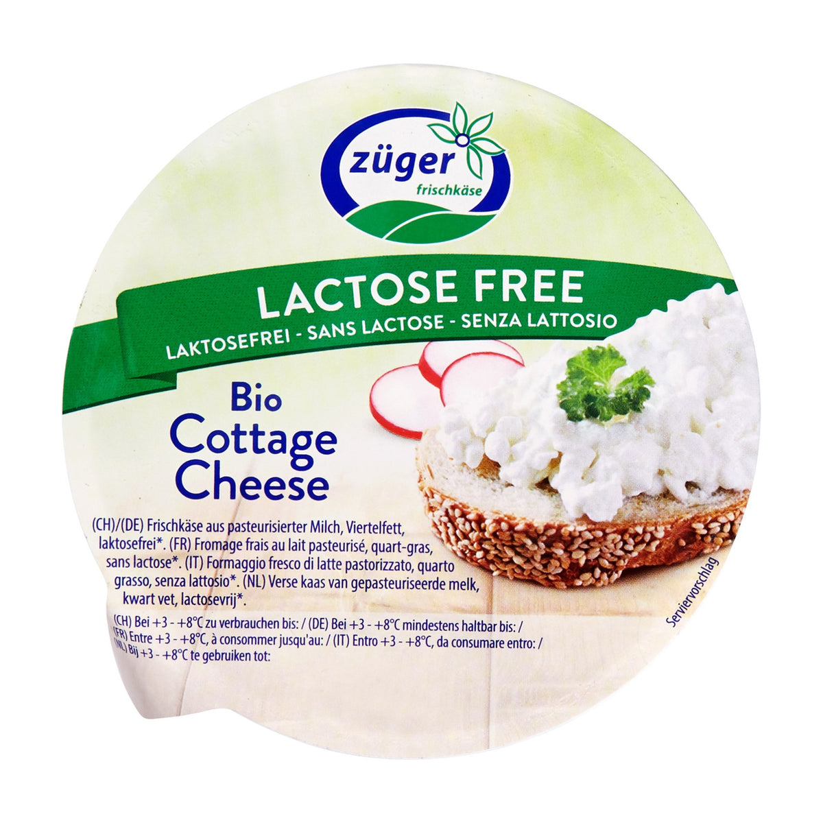 Cottage Cheese fără Lactoză ECO, 150g