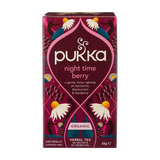 Ceai pentru Somn Night Time Berry ECO, 20 Plicuri