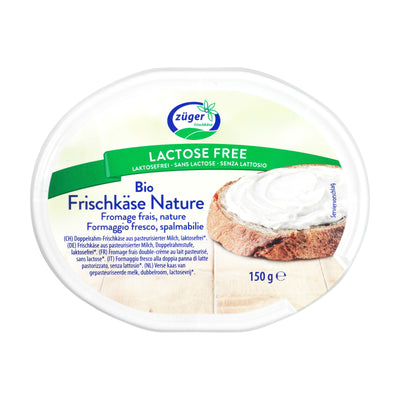 Cremă de Brânză fără Lactoză ECO, 150g