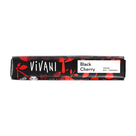 Ciocolată Neagră 62% cu Vișine Acre ECO, 35g