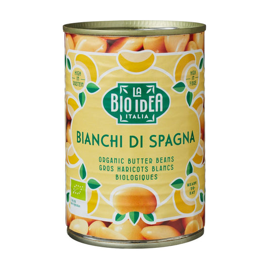 Fasole cu Bob Mare (Butter Beans) la Conservă ECO, 400g