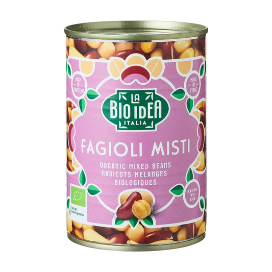 Mix de Fasole și Năut la Conservă ECO, 400g