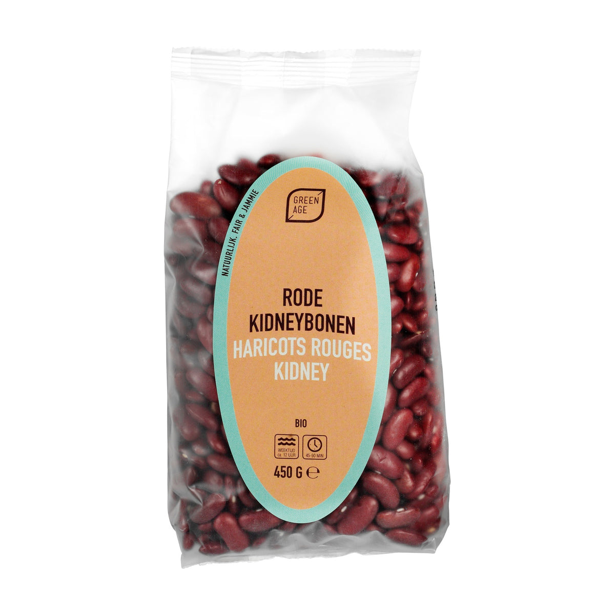 Fasole Roșie Kidney Uscată ECO, 450g