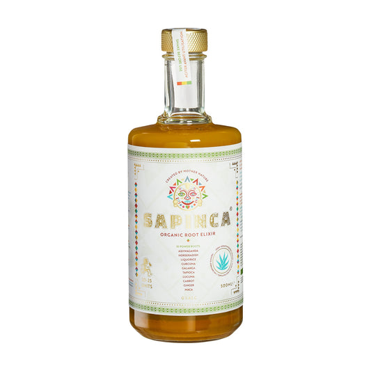 Organic Root Elixir – Ghimbir, Curcuma și Adaptogene ECO, 500ml