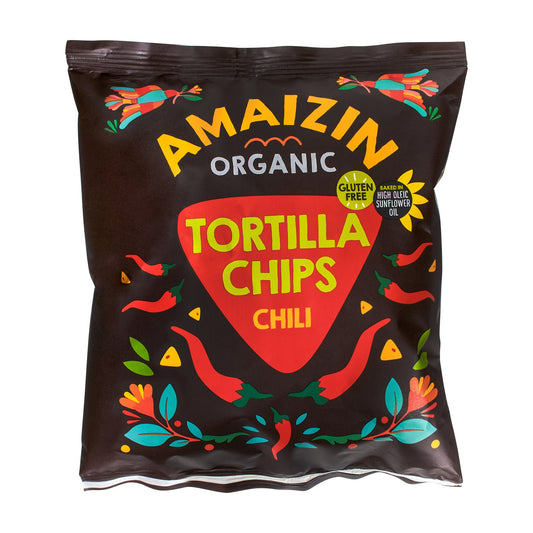 Tortilla Chips cu Ardei Iuți ECO, 75g