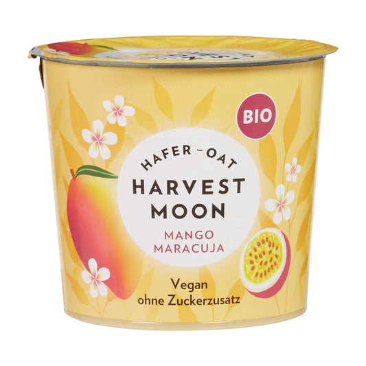 Iaurt Vegan din Ovăz cu Piersici și Fructul Pasiunii ECO, 275g
