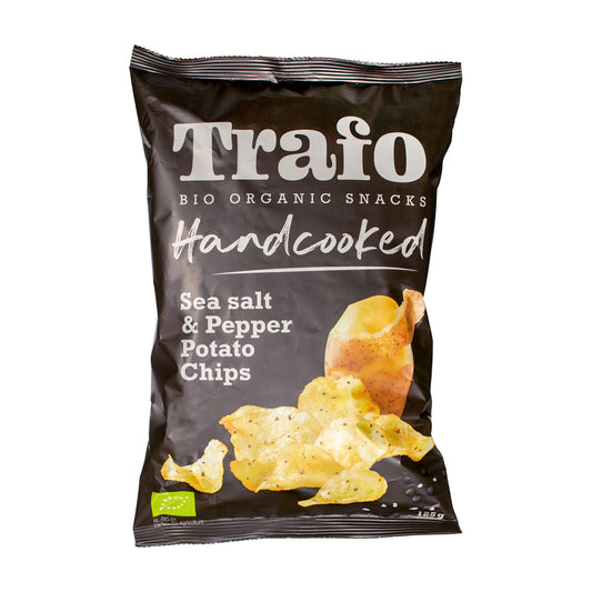 Chipsuri de Cartofi cu Sare și Piper ECO, 125g
