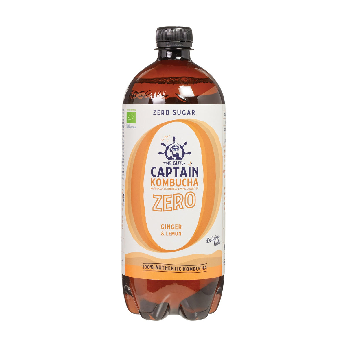 Kombucha Ghimbir & Lămâie Zero ECO, 1000ml