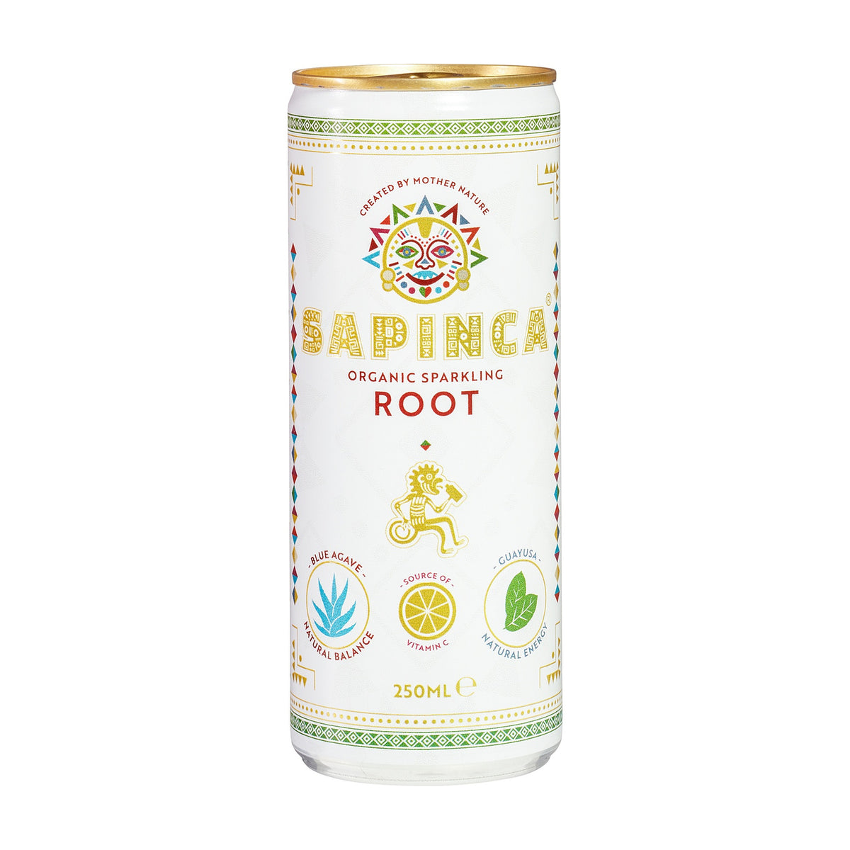 Băutură Carbogazoasă cu Turmeric ROOT fără Zahăr ECO, 250ml
