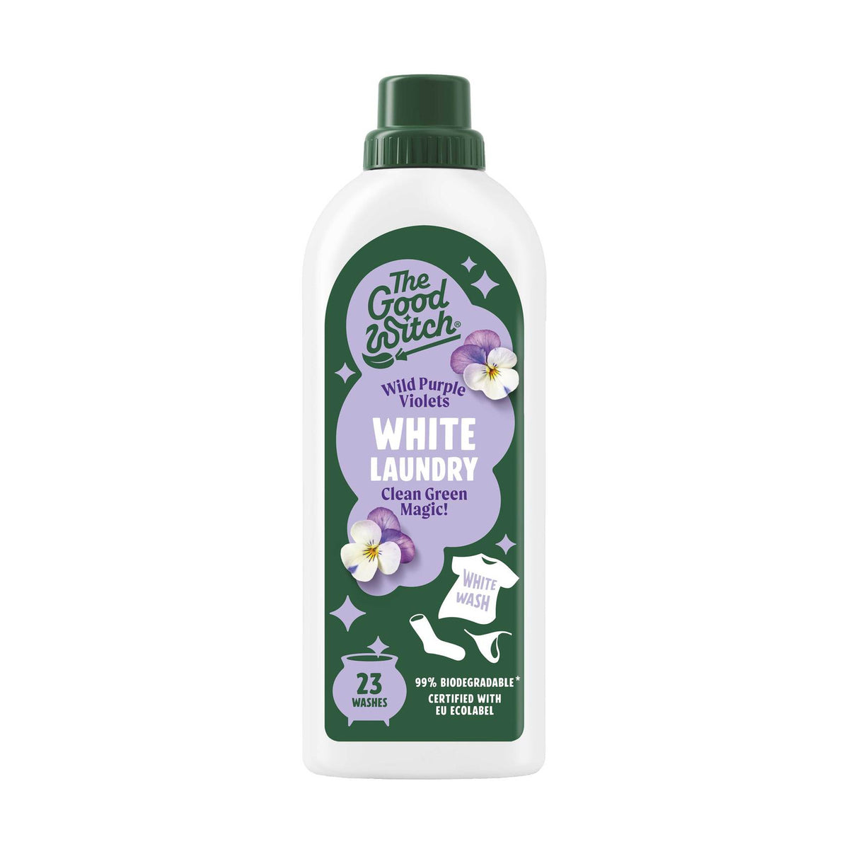 Detergent de Rufe Albe cu Viorele Sălbatice, 1L