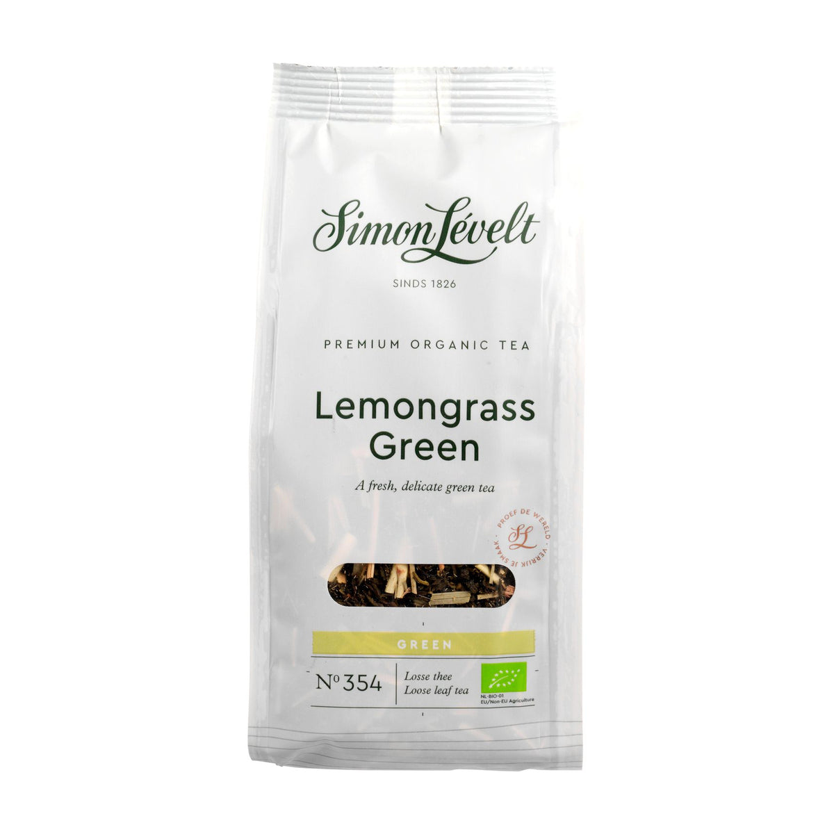 Ceai Verde cu Lemongrass ECO, 110g