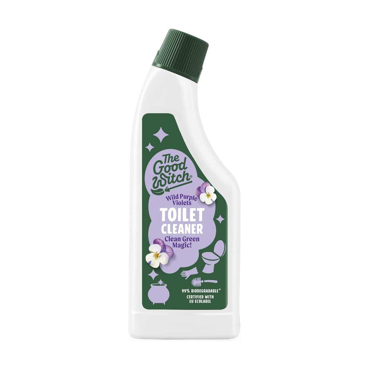 Soluție de Curățare WC cu Viorele Sălbatice, 750ml