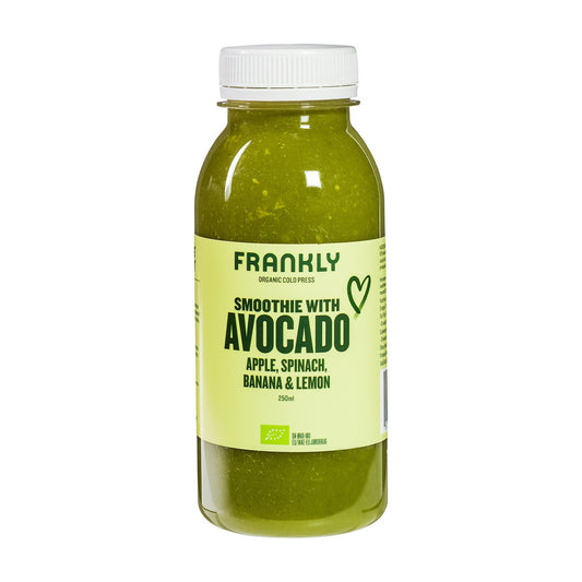 Smoothie Avocado, Măr, Banane și Lămâie ECO, 250ml