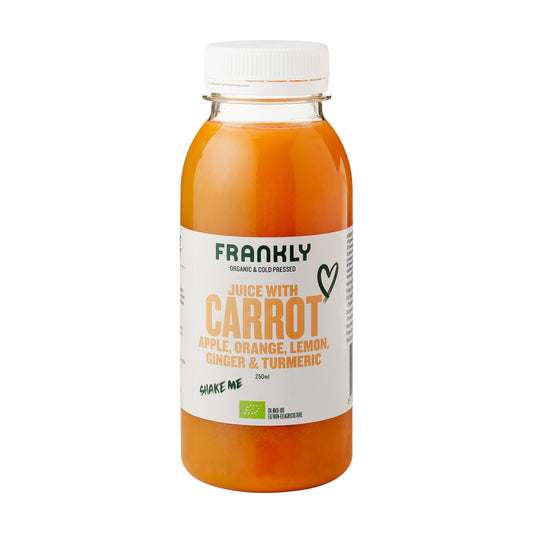 Smoothie Morcovi, Măr, Turmeric și Ghimbir ECO, 250ml