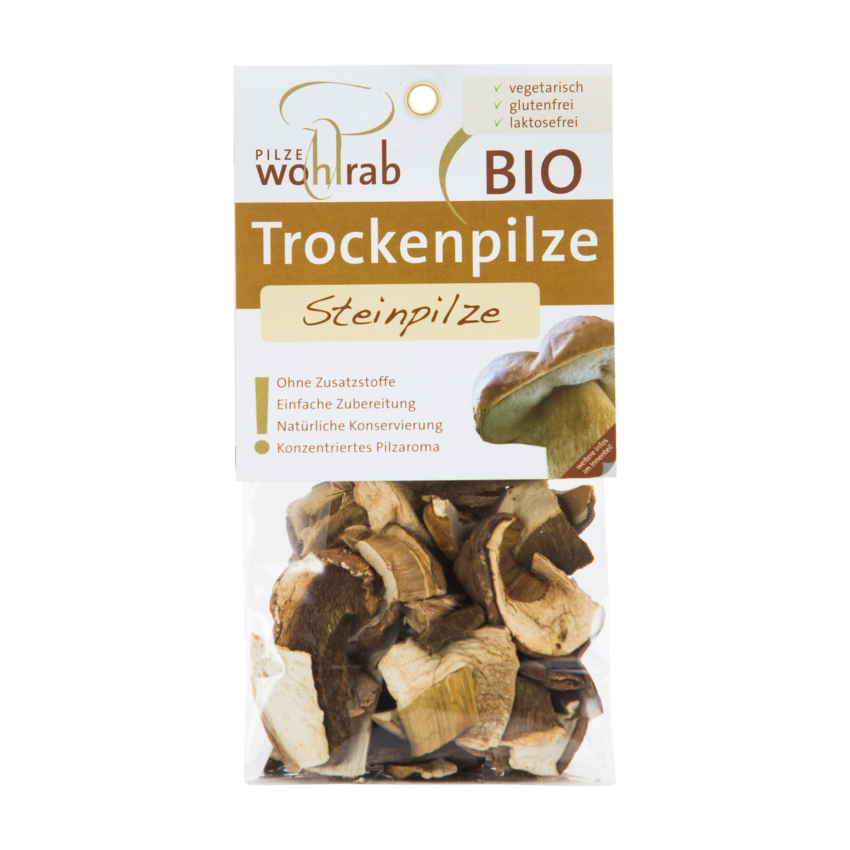 Hribi (Porcini) Deshidratați ECO, 20g