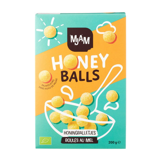 Cereale Honey Balls cu Miere ECO, 200g