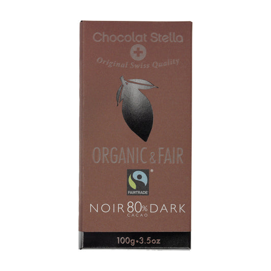 Ciocolată Neagră 80% ECO, 100g