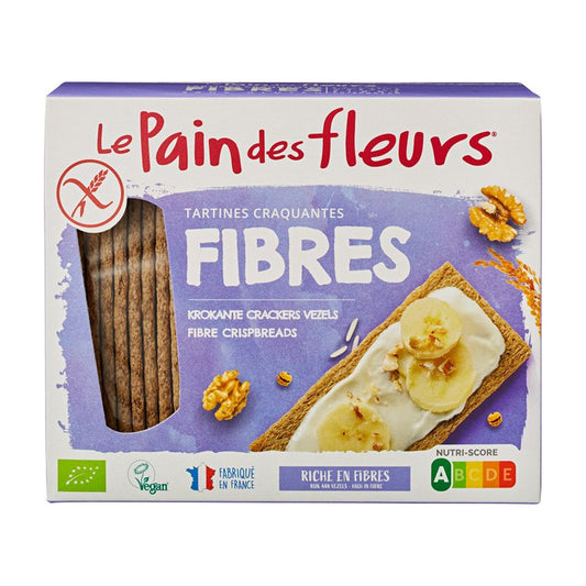 Tartine Crocante cu Conținut Ridicat de Fibre ECO, 150g