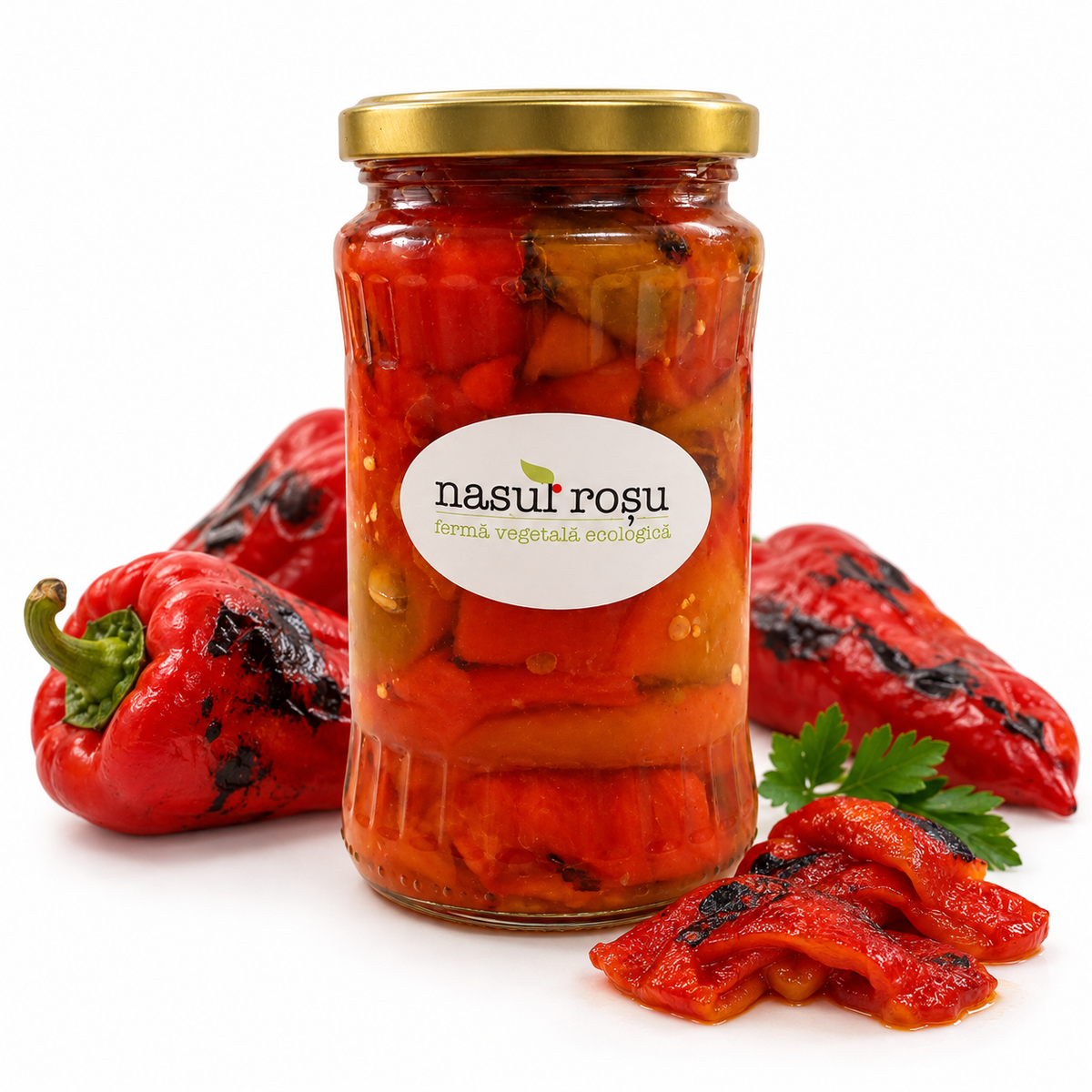 Salată de ardei capia copți Nasul Roșu, 300ml