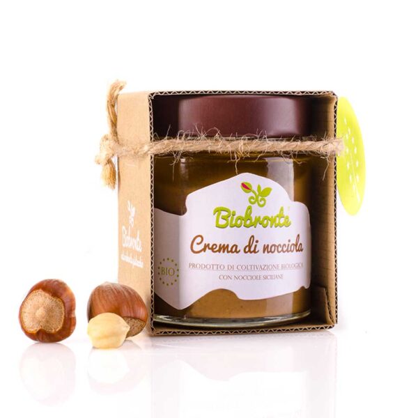 Cremă de Alune de Pădure ECO – BioBronte, 150g