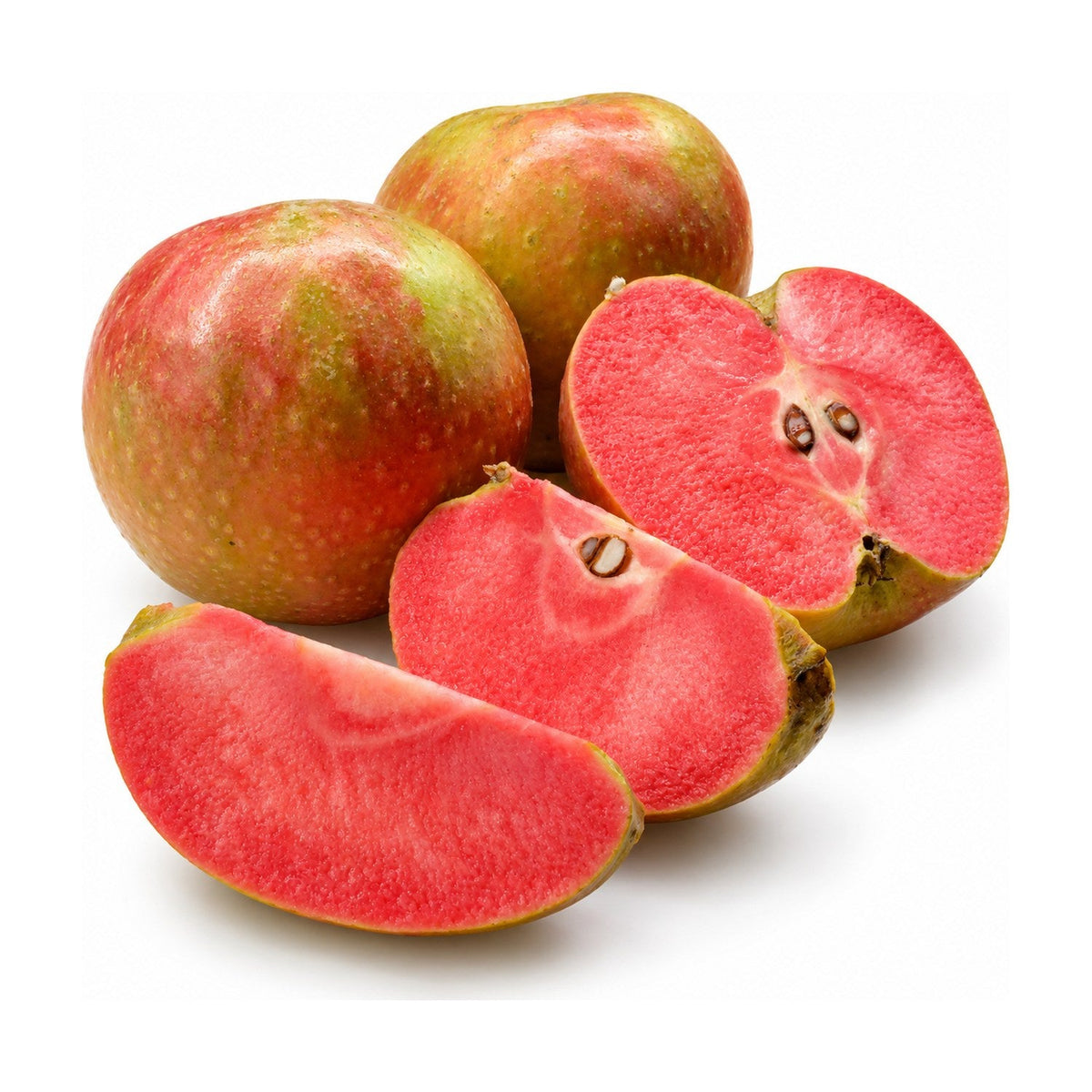 Mere Red Moon ECO din Italia, 400 g – cu pulpa roșie