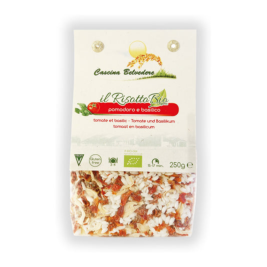 Risotto cu Roșii și Busuioc ECO, 250g