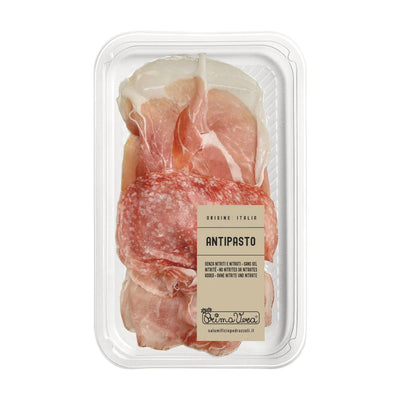 Antipasto Italiano Tris – Selecție de Mezeluri ECO, 90g
